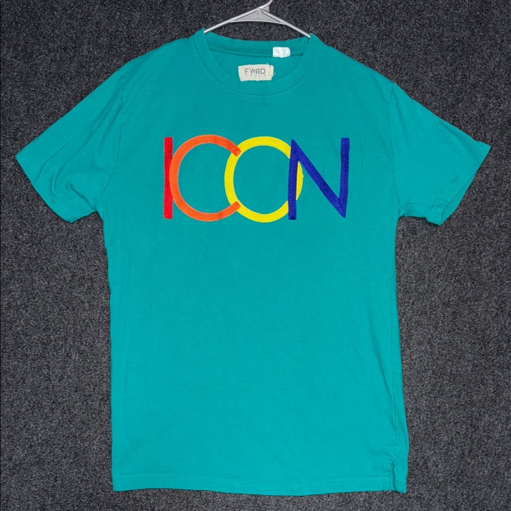 FWRD Teal Icon  - Multicolor Design Large
